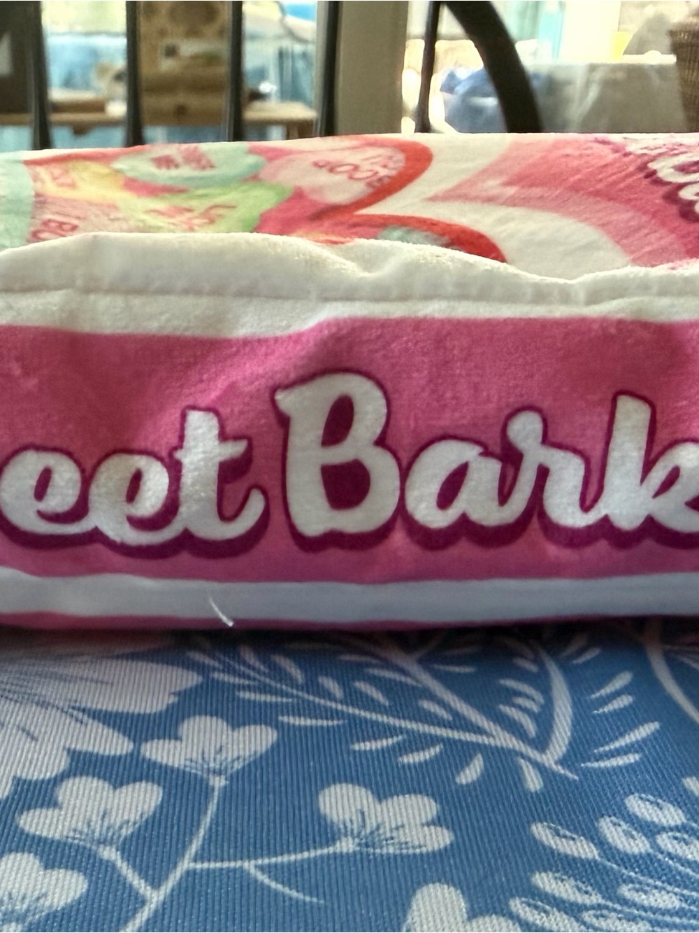 Sweet Barks Candy Farts Pink Plush Dog Toy - Picture 5 of 5